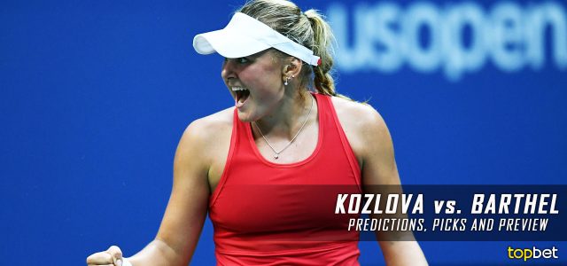 Kateryna Kozlova vs. Mona Barthel Predictions, Odds, Picks, and Tennis Betting Preview – 2017 Ericsson Open